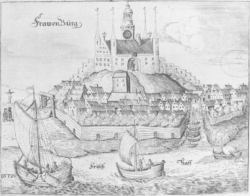 Frombork — dawny widok