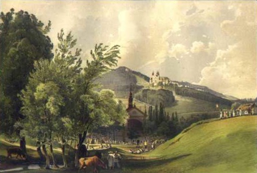 Kalwaria Zebrzydowska — dawny widok