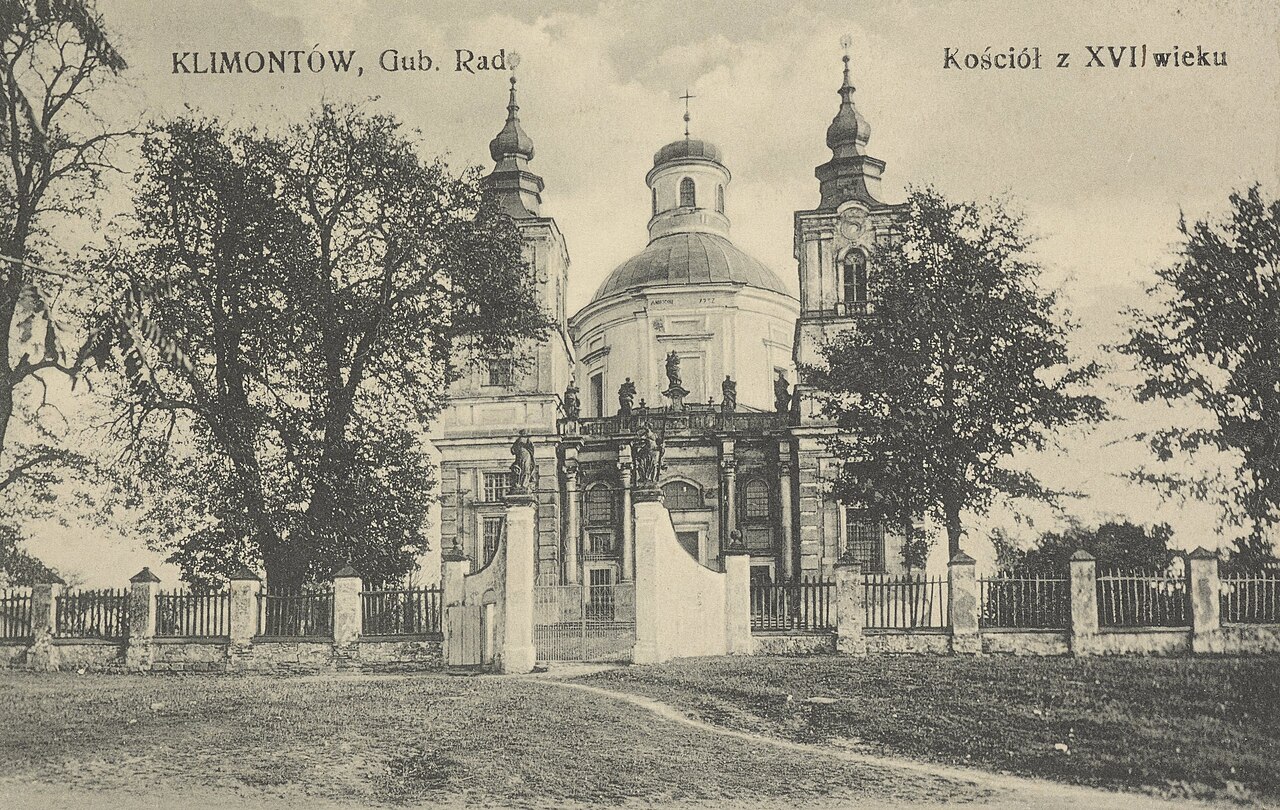 Klimontów — dawny widok