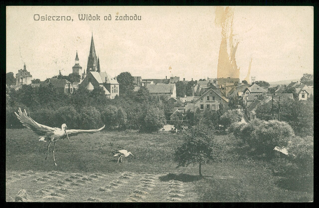 Osieczna — dawny widok